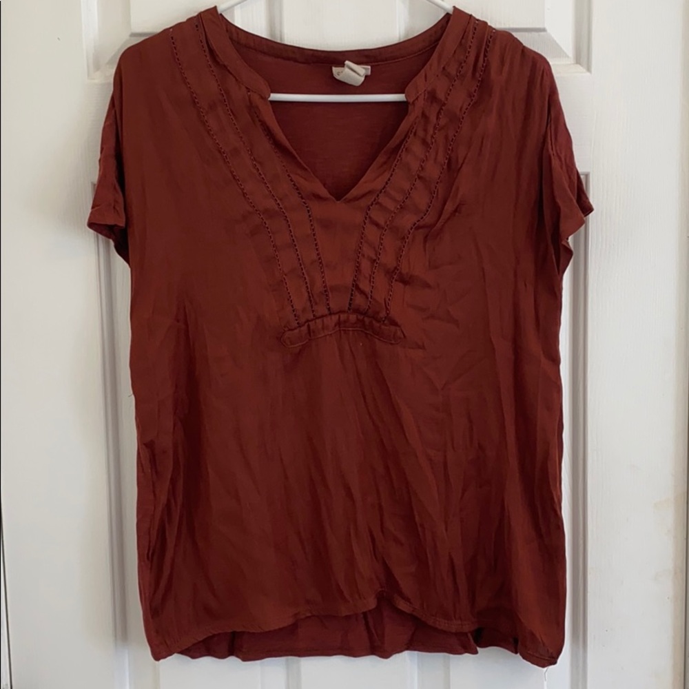Short sleeve Rust Dolan top